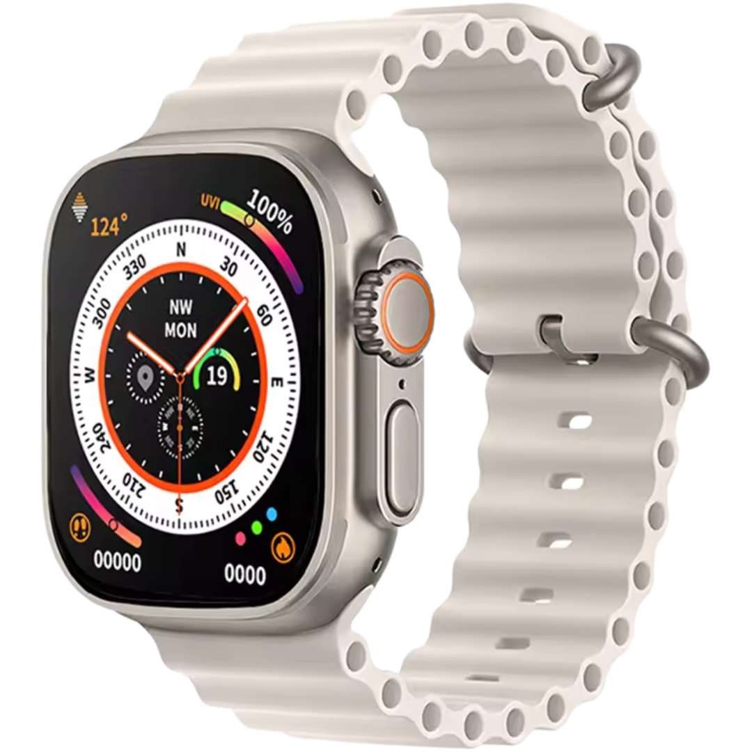 Smartwatch S9 Ultra De 49 Mm Serie 9 + Set De Correas - Negro Y Naranja -  Pasatiempos