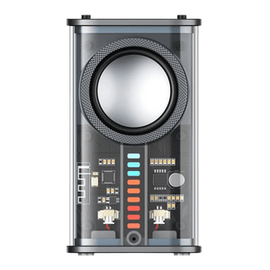 Altavoz Bluetooth Inalámbrico Transparente Mecha K07 RGB Subwoofer TWS
